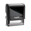 Timbro di testo autocomponibile 4913 p4 typo - blister blu-cielo (tampone nero) - 102184