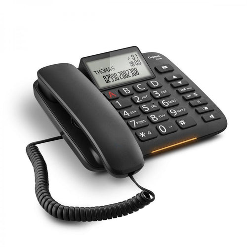 telefono fisso gigaset dl380 nero