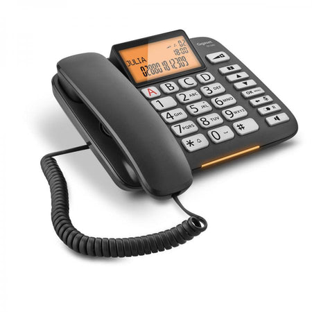telefono fisso gigaset dl580 nero