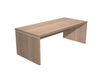 Scrivania direzionale da ufficio in legno verniciato cm. 180/210x90x74h