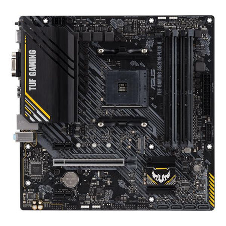 Scheda Madre Asus TUF GAMING A520M-PLUS II - Supporto Cpu Amd A4 - Supporto Ram 4x DDR4 - Hdmi, D-Sub, Vga - 4x USB 3.1 - GLan - Micro Atx