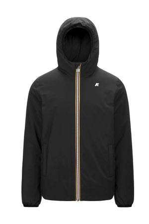 K-Way Giacconi Black pure - green blackish da uomo