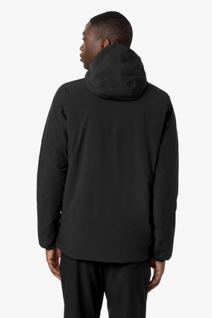 K-Way Giacconi Black pure - green blackish da uomo