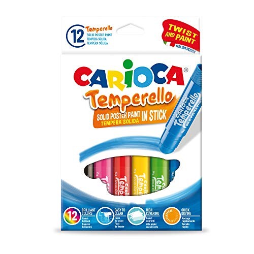 Carioca, Tempere Stick Temperello, 12 Pezzi