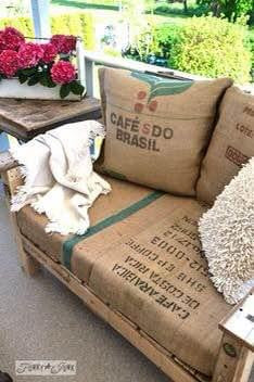 Biscottini 100 Sacchi Juta Naturale Biscottini usati caffè 60 carico Tessuto Arredo Vintage