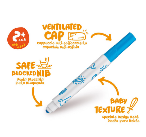 Carioca, Valorous Marker Baby, 12 pz