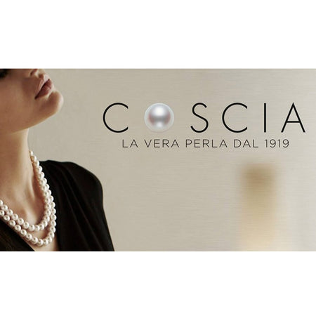 Collana donna Coscia con perle Edison Freshwater 11-14 mm