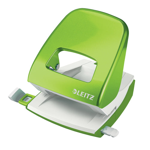 Perforatore 2 Fori 5008 Wow Verde Lime Max 30Fg Leitz