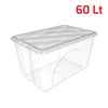 Storage Box Dune 60LT Trasparente + Coperchio Trasparente