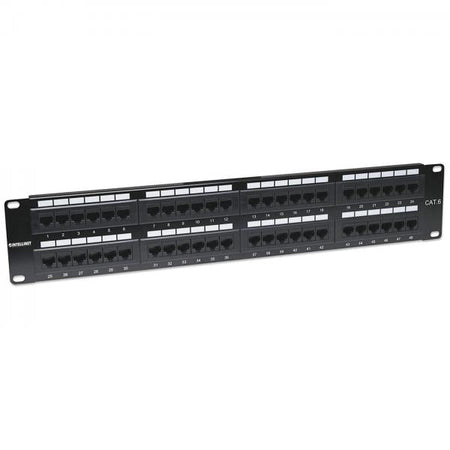 Pannello Patch UTP 48 posti RJ45 cat. 6