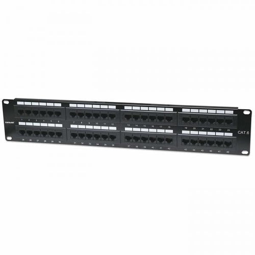 Pannello Patch UTP 48 posti RJ45 cat. 6