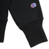 CHAMPION Felpa Girocollo Uomo Crewneck Sweatshirt Black da uomo