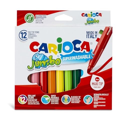 Carioca, pennarelli Jumbo 12 pz.