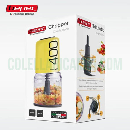 Tritatutto Doppia Lama - 400W Beper