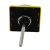 Maniglia 67 X 67 giallo/rosso 1-0-2 lucchettabile (adatto a serie commutatori a camme Phoenix 12, 16, 20) Giovenzana