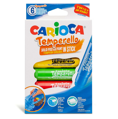 Carioca, temperello in stick 6 pz