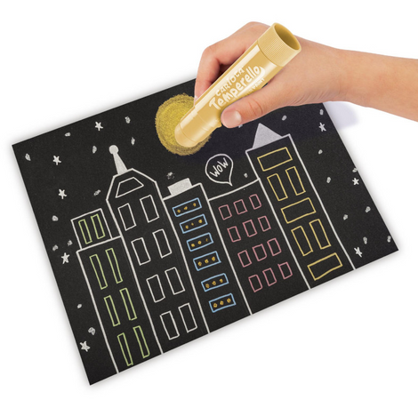 Carioca, temperello metallic 6 pz