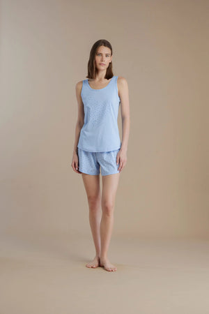 Pigiama donna manica lunga 100% cotone – Noi di notte 9049