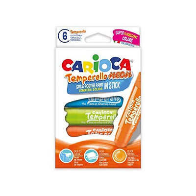 Carioca, temperello neon, 6 PZ