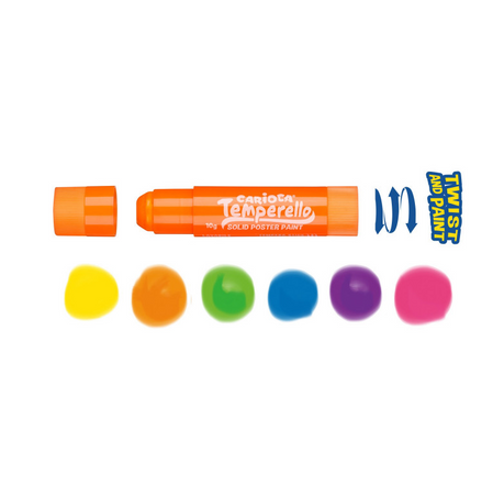 Carioca, temperello neon, 6 PZ