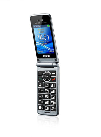 brondi amico sincero cellulare clamshell brondi dual sim amico sincero