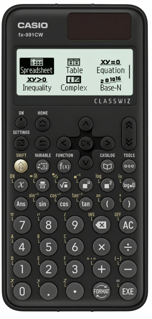 Casio - Calcolatrice Scientifica Grafica 540 Funzioni e e Display Naturale (FX-991CW)