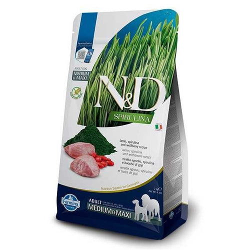 N&D Dog Aringa e Spirulina per Cani Adulti 2kg Farmina