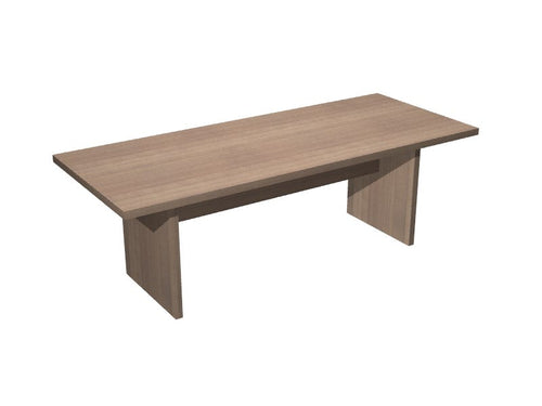 Tavolo riunione rettangolare in vari colori cm. 220x100x74h