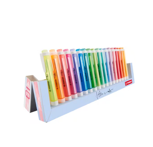 Evidenziatori Stabilo Swing Cool Pastel Deskset 18