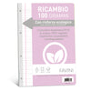 Ricambi C/Rinforzo Ecologico F.To A4 100Gr 40Fg Rigo Di 1A Favini