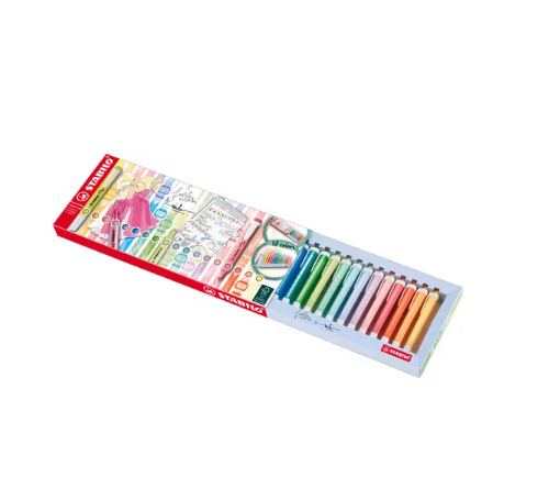 Evidenziatori Stabilo Swing Cool Pastel Deskset 18
