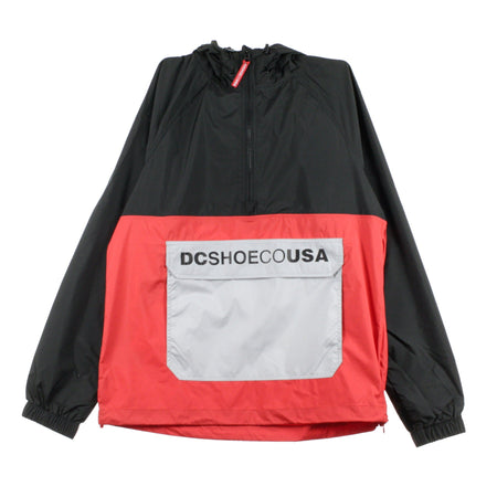 DC SHOES Giacca a Vento Infilabile Uomo Sedgefield 2 Black/red da uomo