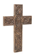 Biscottini Croce in Legno, Decorazione da Parete con rifiniture in rilievo