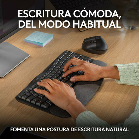 Tastiera Logitech 920-012296 Grafite Spagnolo QWERTY