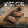 Tastiera Logitech 920-012296 Grafite Spagnolo QWERTY