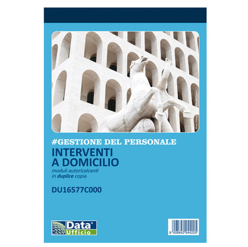 Blocco Interventi A Domicilio Del Cliente 50/50Copie Autor. Du16577C000