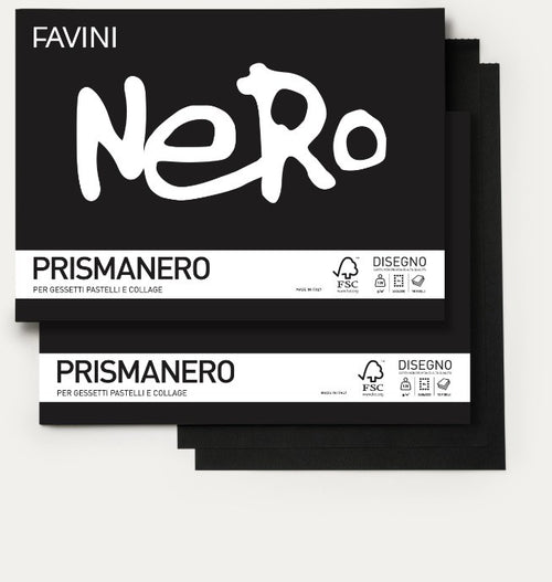 Favini, Album prismanero, 10 fogli 24x33cm