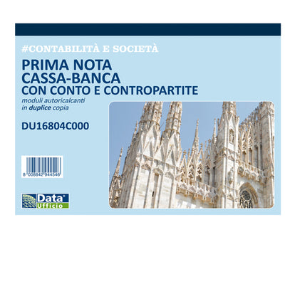 Blocco Prima Nota Cassa 50/50Copie Autor. 21,5X29,7Cm Du16804C000