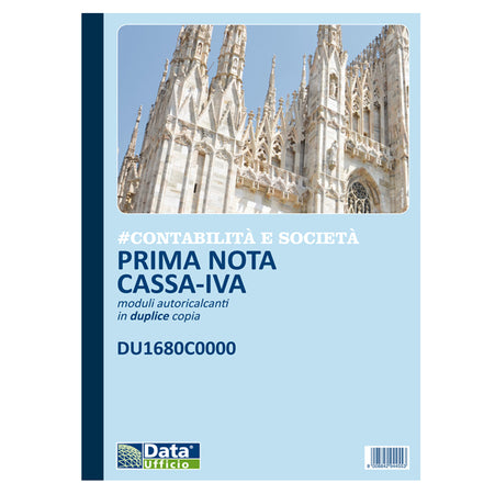 Blocco Prima Nota Cassa/Iva 50/50Copie Autor. 29,7X21,5Cm Du1680C0000