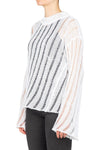 SOLOTRE Solotre - Maglia - 450768 - Bianco da donna