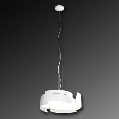Lampadario moderno Selene illuminazione VULTUR 1021E 1024E E27 LED acciaio sospensione