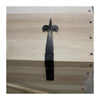 MOBILI 2G - CASSAPANCA BAULE IN LEGNO GREZZA L.94 P.47 H.60 (815)