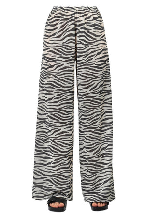 MC2 SAINT BARTH MC2 Saint Barth - Pantalone - 450912 - Fantasia nero da donna