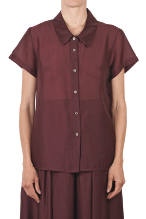 LA FEMME BLANCHE La Femme Blanche - Camicia - 451602 - Prugna da donna