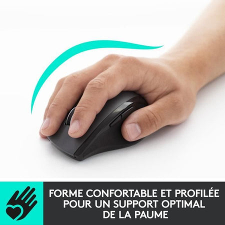 Mouse wireless LOGITECH M705 argento