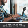 Mouse ottico wireless Logitech - M185 blu