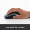 Mouse ottico senza fili Logitech - Rosso M185