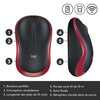 Mouse ottico senza fili Logitech - Rosso M185