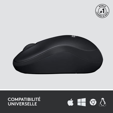 Mouse silenzioso LOGITECH M220 - Wireless - Grigio / Nero