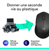 Mouse Silent Plus LOGITECH M330 Silent Plus - Wireless - Nero